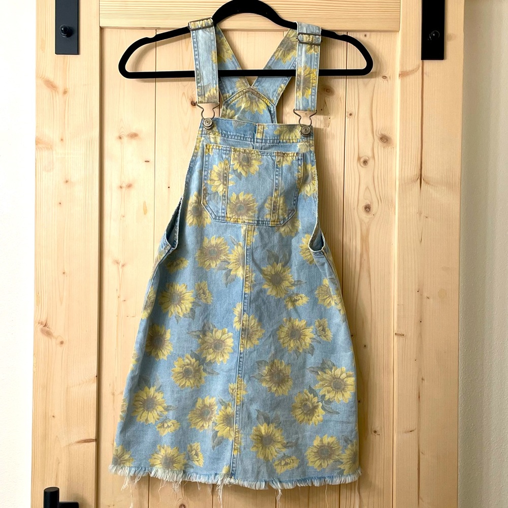 American Eagle Denim overall dress